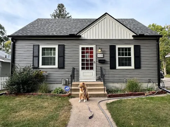 Saints Exteriors Gutter replacement job
