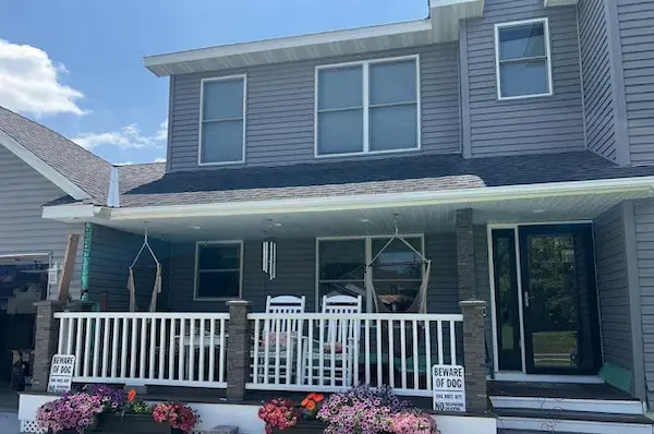completed exterior project
