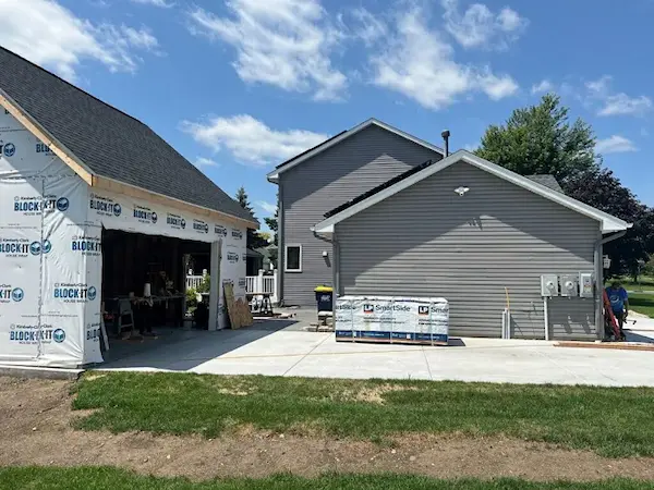 completed exterior project