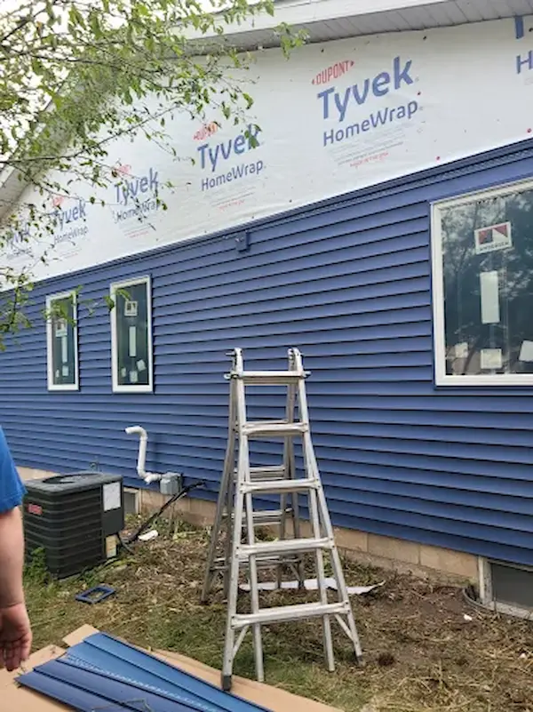 completed exterior project